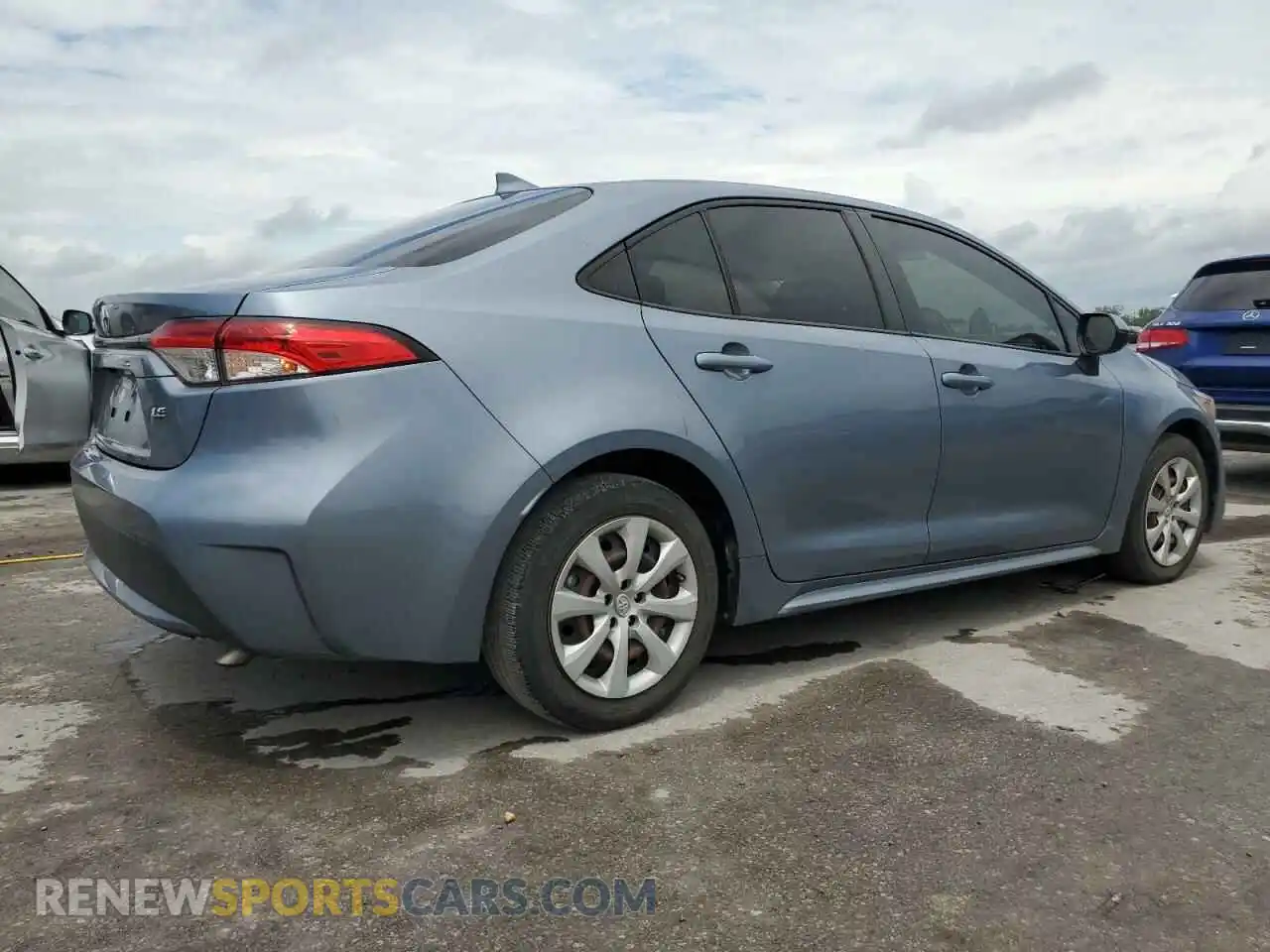 3 Photograph of a damaged car JTDEPMAE2MJ160111 TOYOTA COROLLA 2021