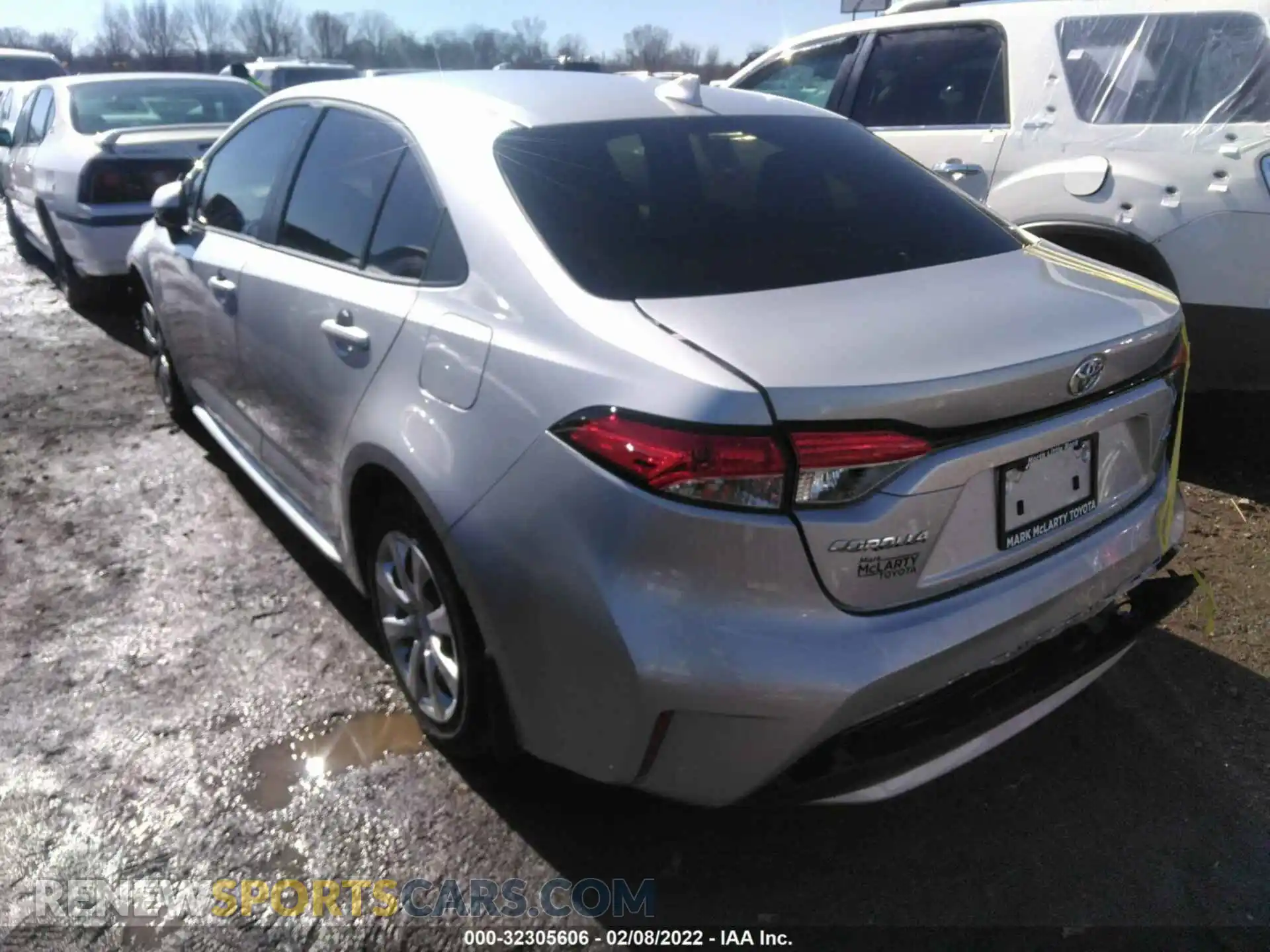 3 Photograph of a damaged car JTDEPMAE2MJ163302 TOYOTA COROLLA 2021