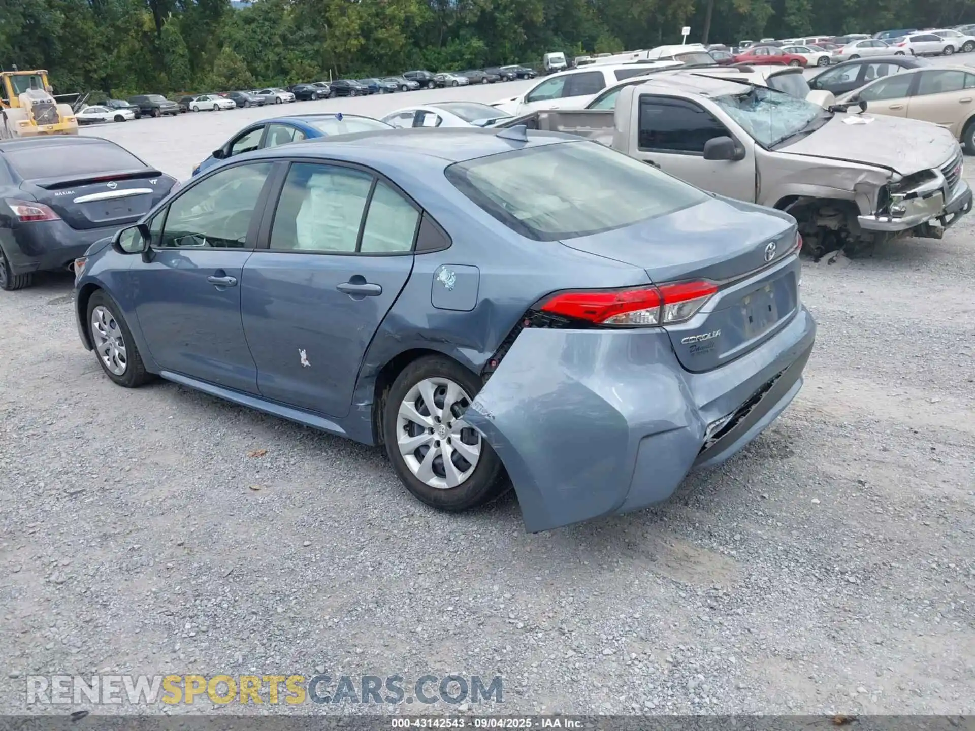 3 Photograph of a damaged car JTDEPMAE2MJ166183 TOYOTA COROLLA 2021