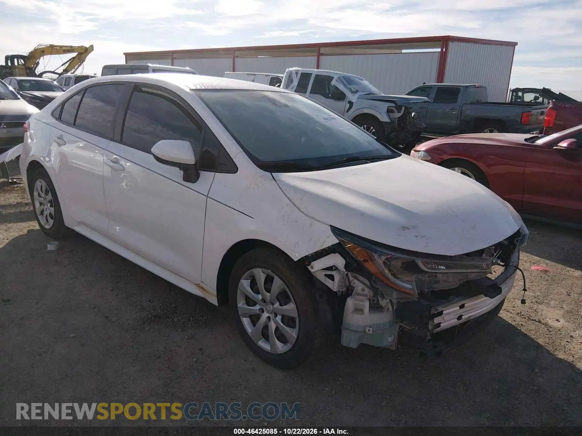 1 Фотография поврежденного автомобиля JTDEPMAE2MJ173926 TOYOTA COROLLA 2021