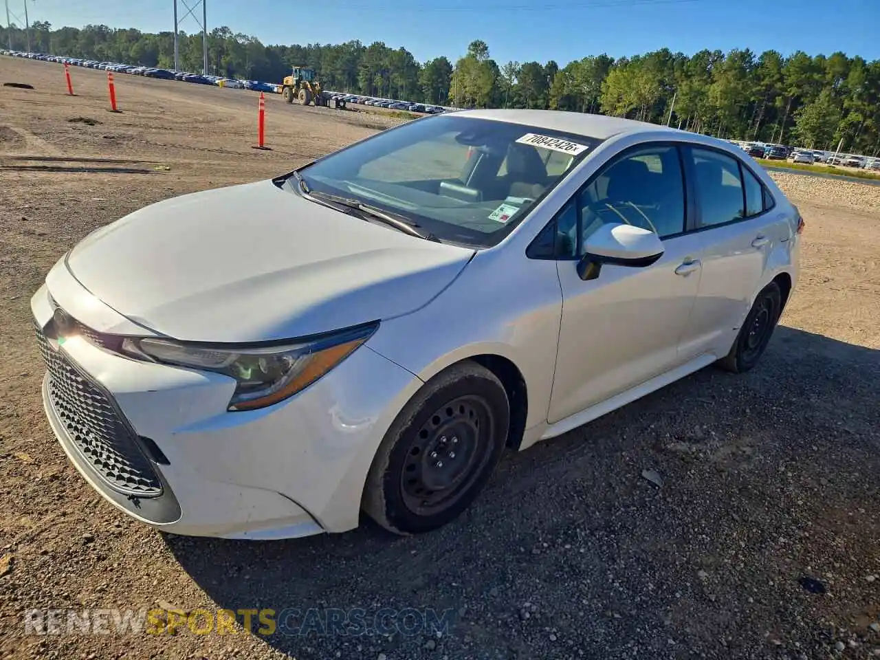 1 fotografías del automóvil dañado JTDEPMAE2MJ176177 TOYOTA COROLLA 2021