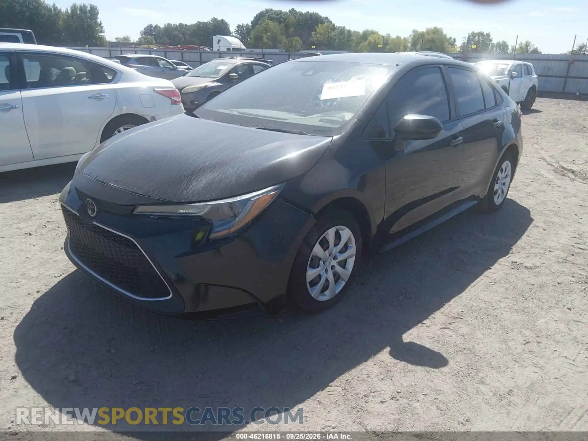 2 Photograph of a damaged car JTDEPMAE2MJ176440 TOYOTA COROLLA 2021