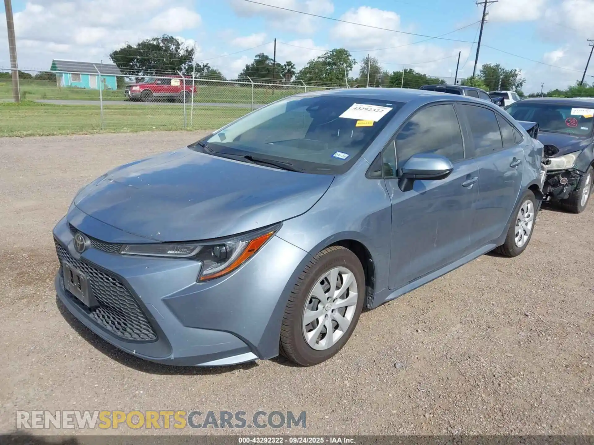 2 Photograph of a damaged car JTDEPMAE2MJ178561 TOYOTA COROLLA 2021