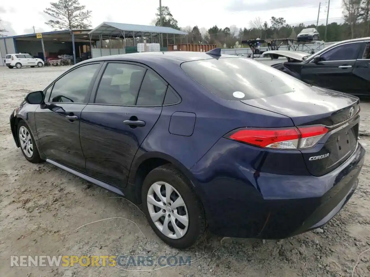 3 Photograph of a damaged car JTDEPMAE2MJ179922 TOYOTA COROLLA 2021