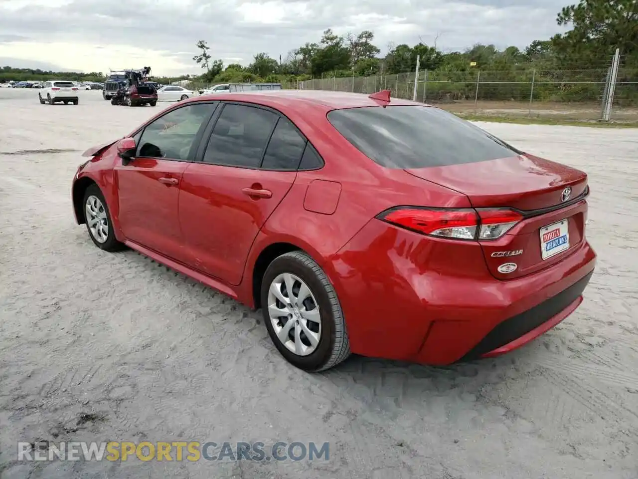 3 Photograph of a damaged car JTDEPMAE2MJ180505 TOYOTA COROLLA 2021