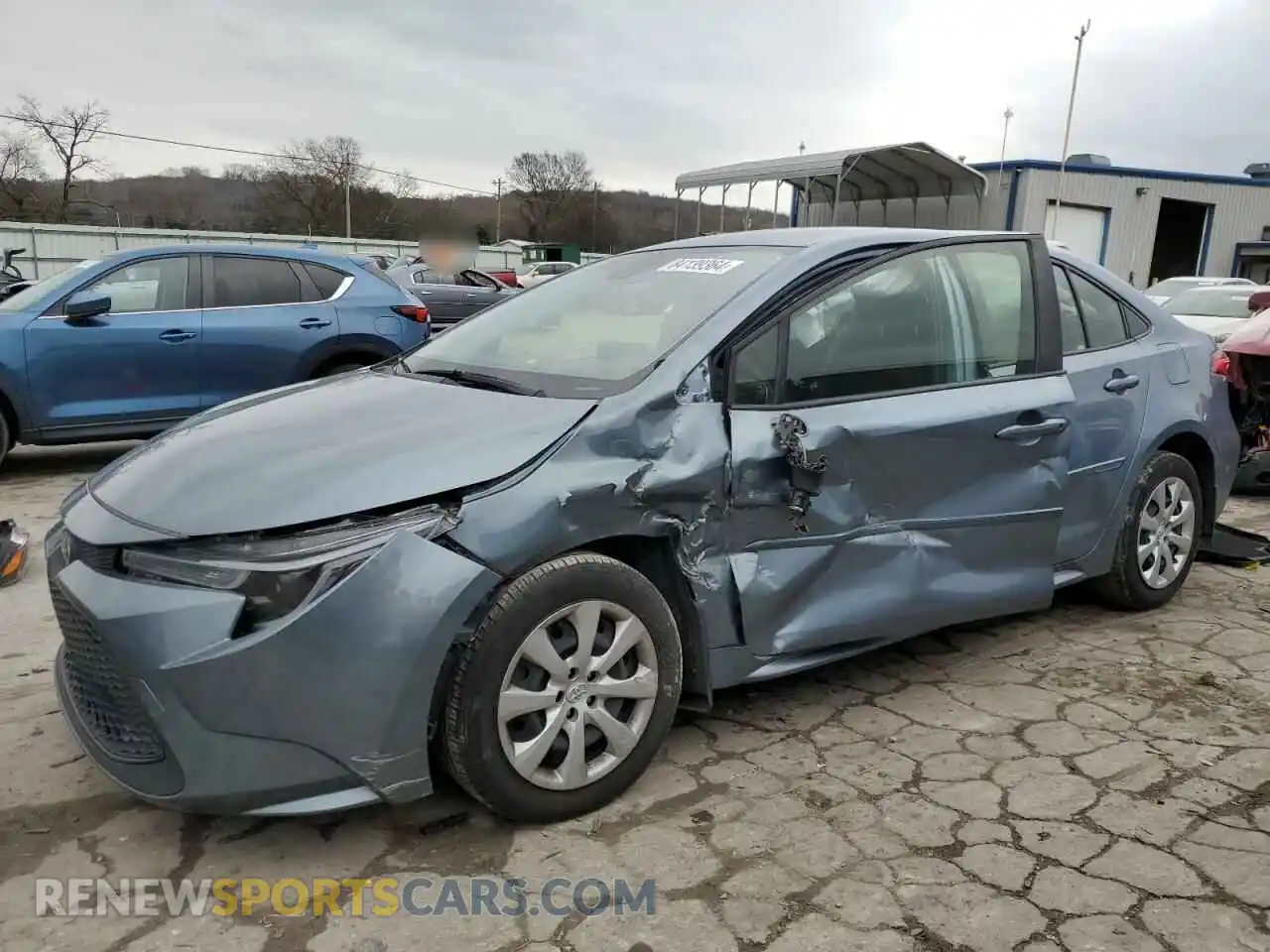1 Photograph of a damaged car JTDEPMAE2MJ182044 TOYOTA COROLLA 2021