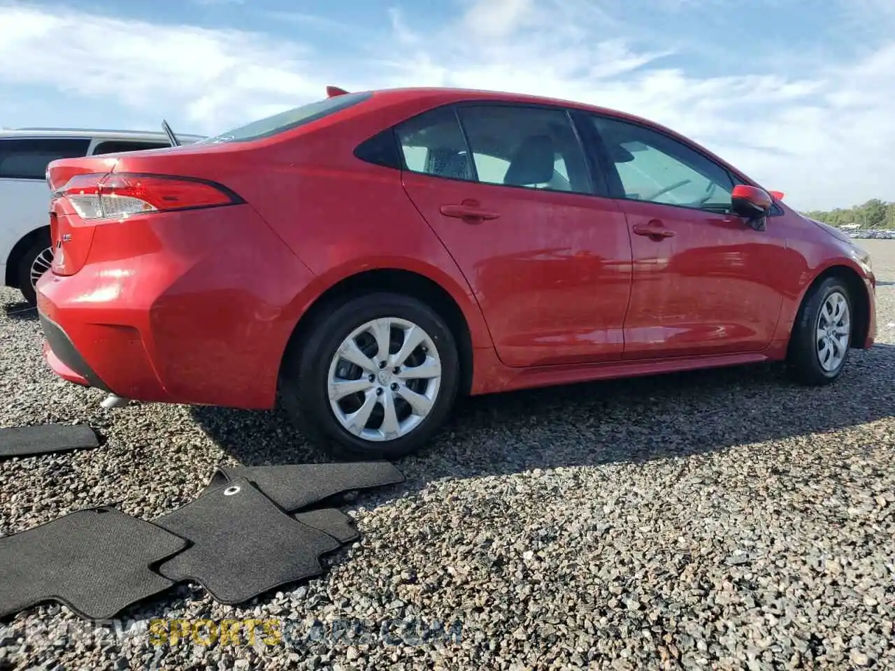 3 Photograph of a damaged car JTDEPMAE2MJ185106 TOYOTA COROLLA 2021
