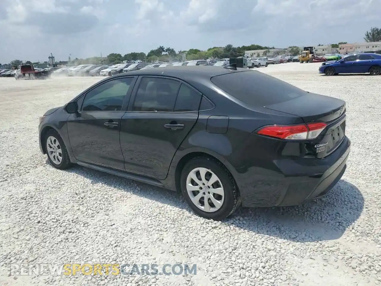 2 Photograph of a damaged car JTDEPMAE2MJ185672 TOYOTA COROLLA 2021