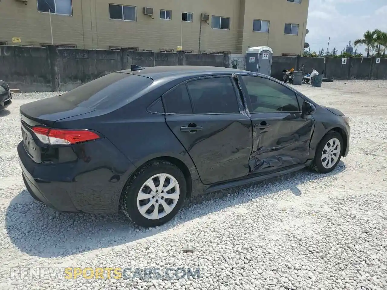 3 Photograph of a damaged car JTDEPMAE2MJ185672 TOYOTA COROLLA 2021