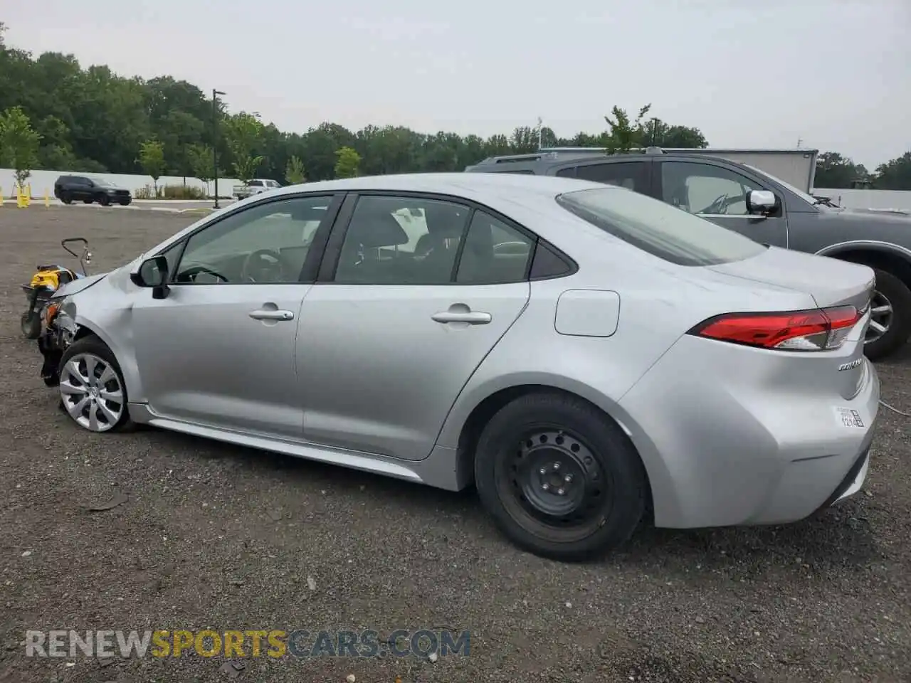 2 Photograph of a damaged car JTDEPMAE2MJ188183 TOYOTA COROLLA 2021