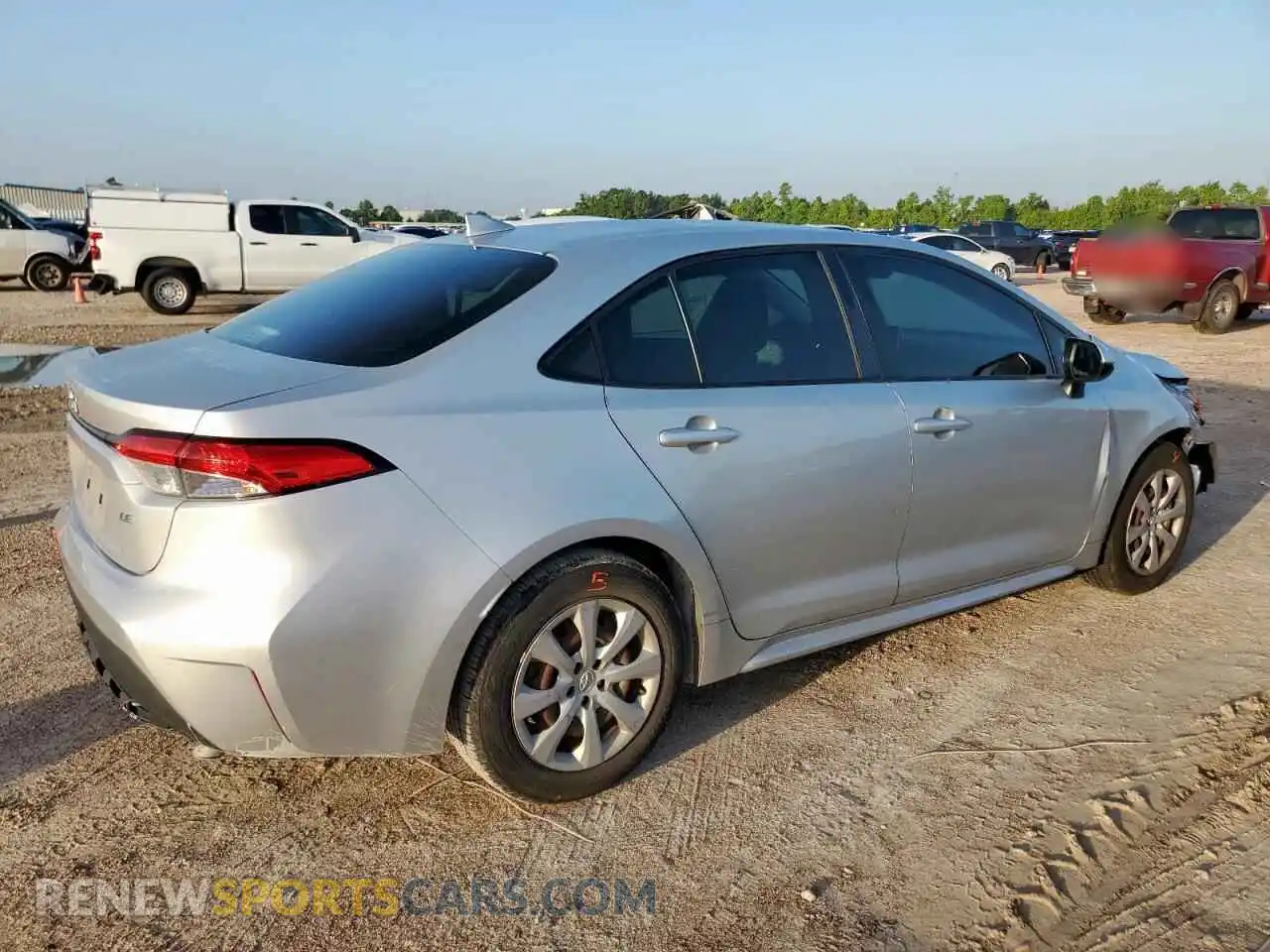 3 Photograph of a damaged car JTDEPMAE2MJ189429 TOYOTA COROLLA 2021