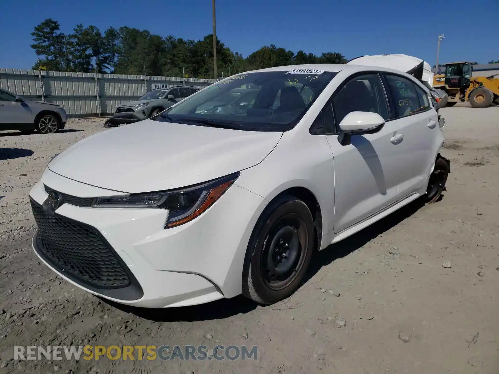2 Photograph of a damaged car JTDEPMAE2MJ189835 TOYOTA COROLLA 2021