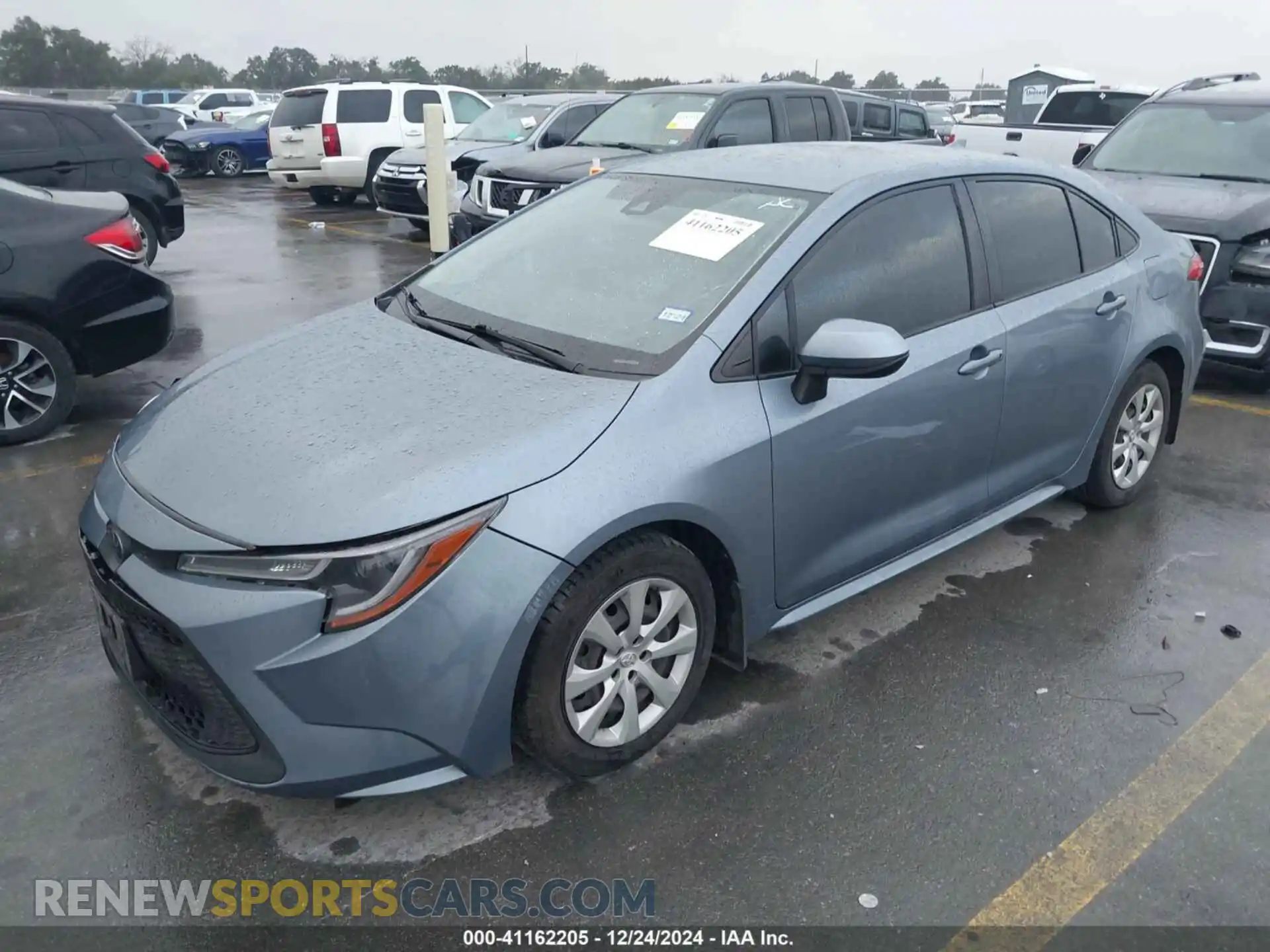 2 Photograph of a damaged car JTDEPMAE3MJ117994 TOYOTA COROLLA 2021