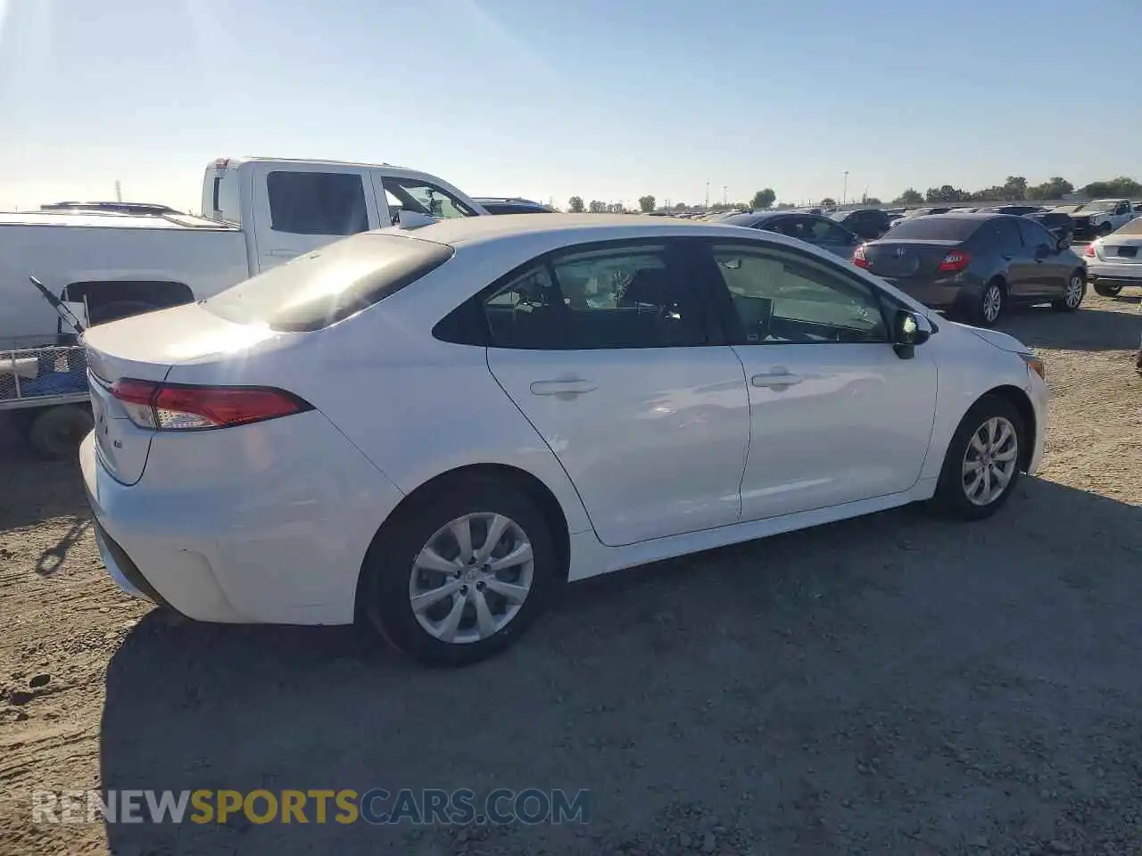 3 fotografías del automóvil dañado JTDEPMAE3MJ118045 TOYOTA COROLLA 2021