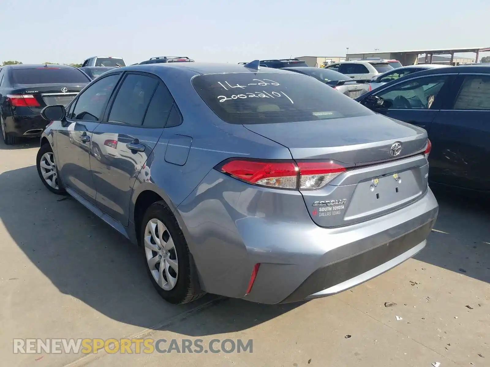 3 Photograph of a damaged car JTDEPMAE3MJ122645 TOYOTA COROLLA 2021