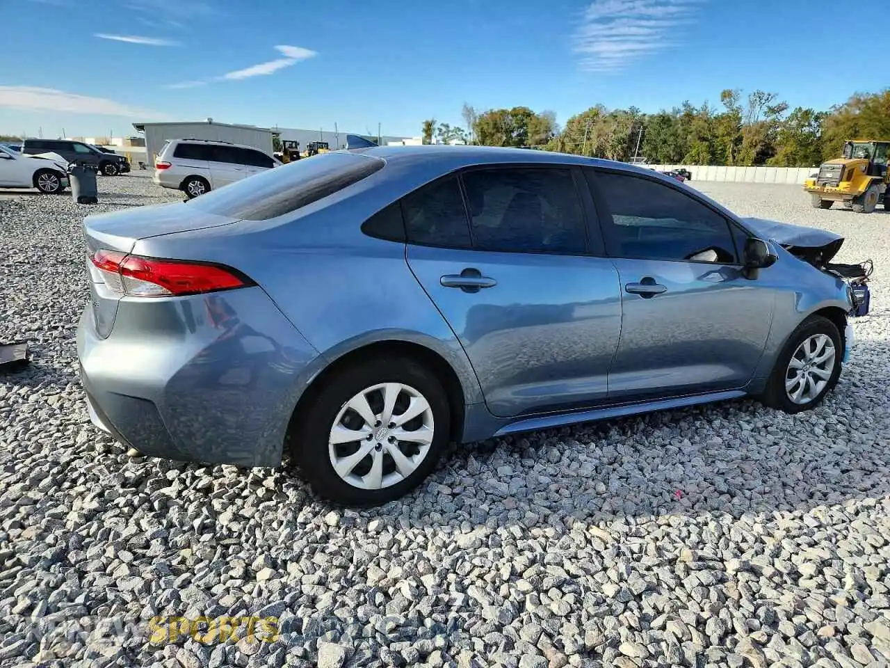 3 Photograph of a damaged car JTDEPMAE3MJ123035 TOYOTA COROLLA 2021