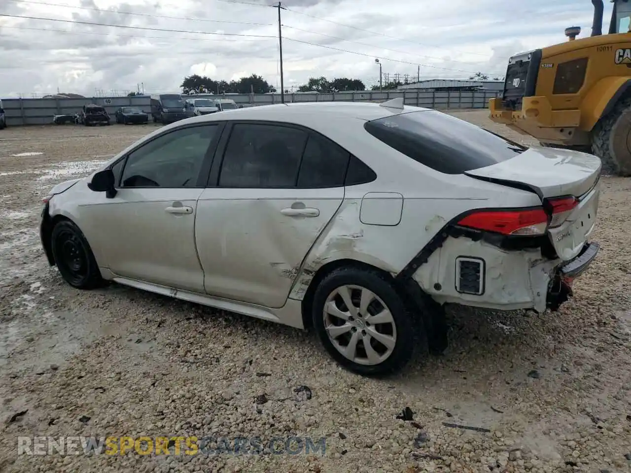 2 Photograph of a damaged car JTDEPMAE3MJ125691 TOYOTA COROLLA 2021