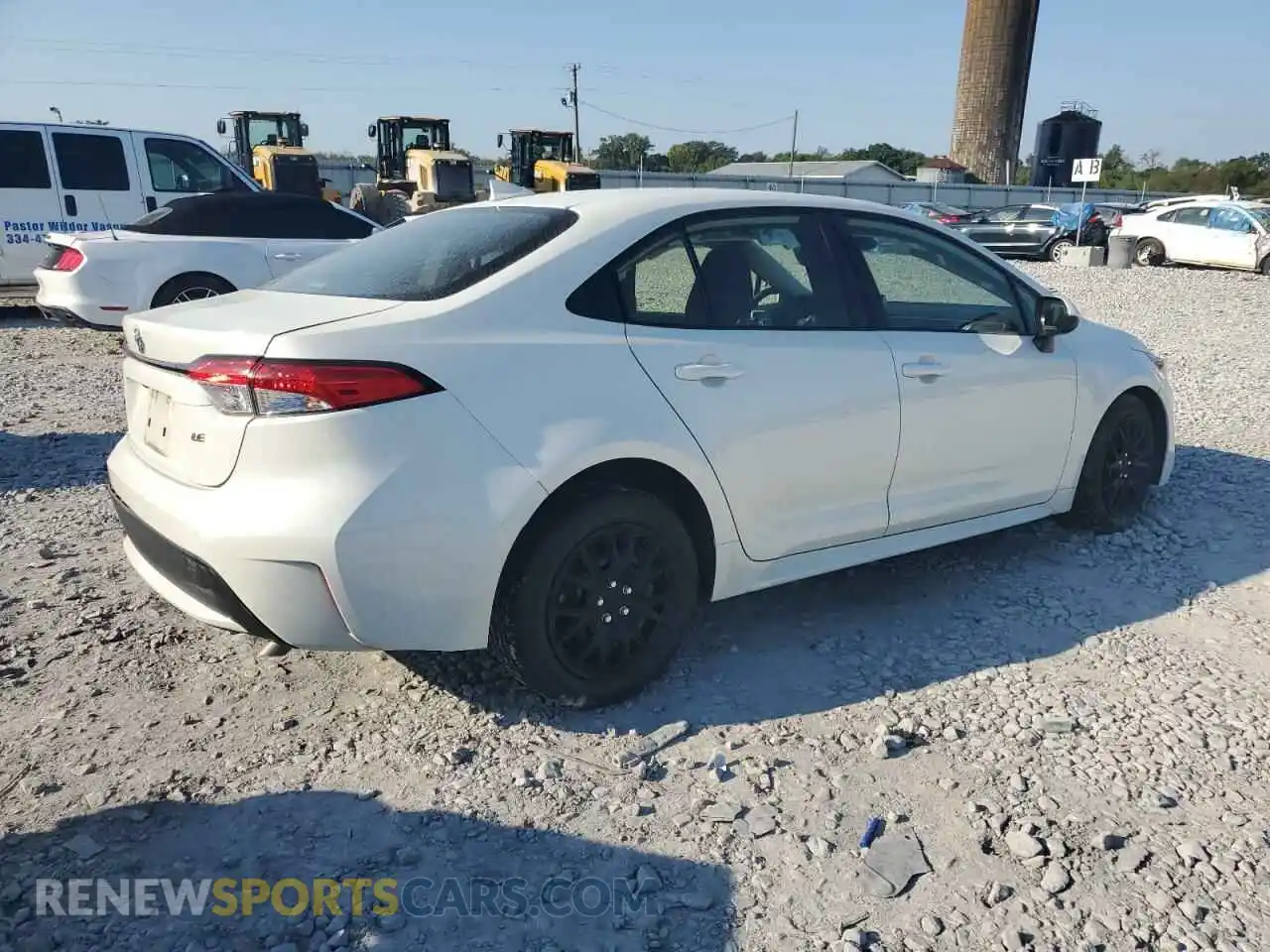 3 Photograph of a damaged car JTDEPMAE3MJ126873 TOYOTA COROLLA 2021