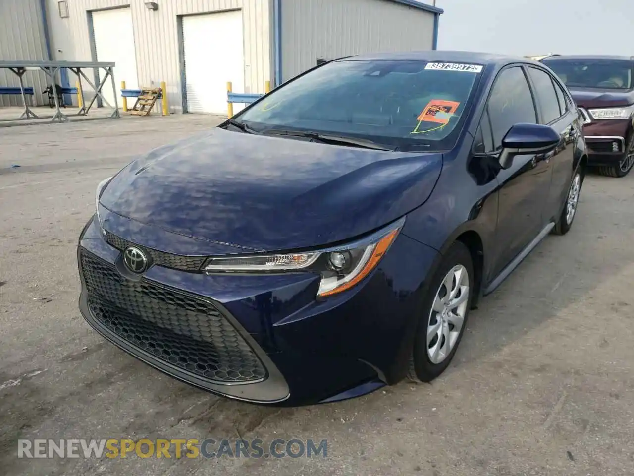 2 Photograph of a damaged car JTDEPMAE3MJ127523 TOYOTA COROLLA 2021
