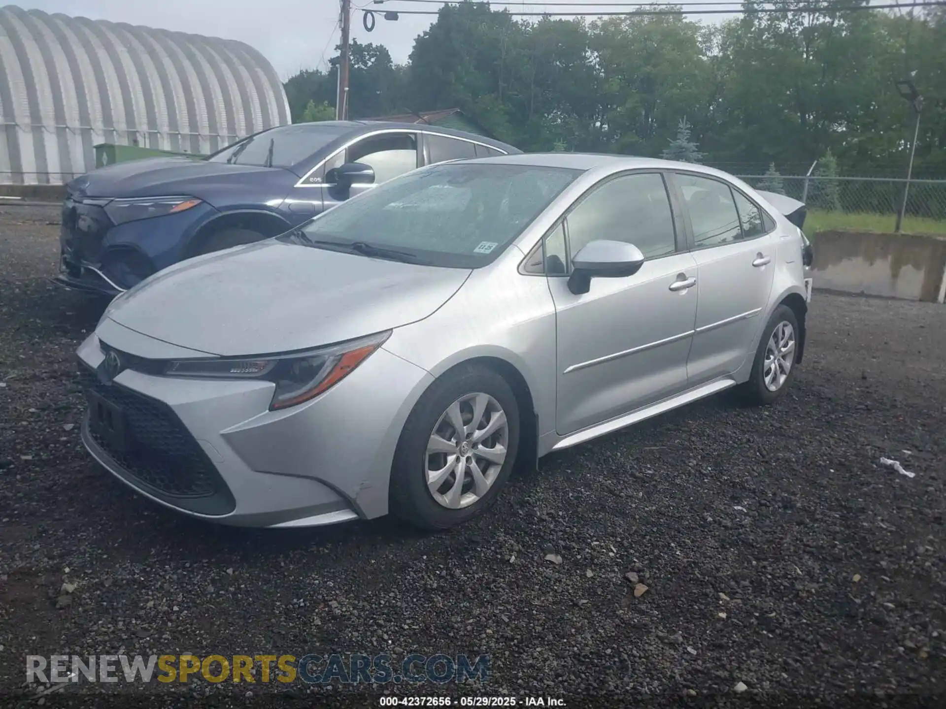 2 Photograph of a damaged car JTDEPMAE3MJ131636 TOYOTA COROLLA 2021