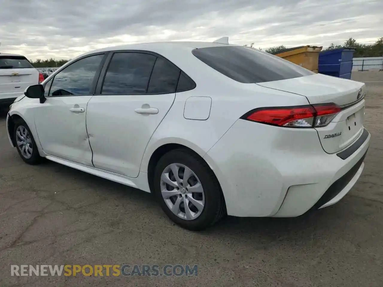 2 Photograph of a damaged car JTDEPMAE3MJ131832 TOYOTA COROLLA 2021