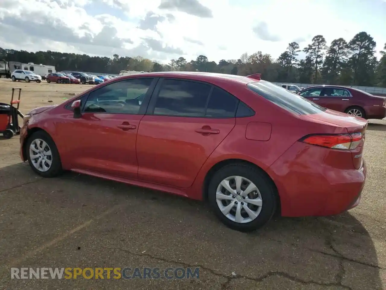 2 Photograph of a damaged car JTDEPMAE3MJ132012 TOYOTA COROLLA 2021