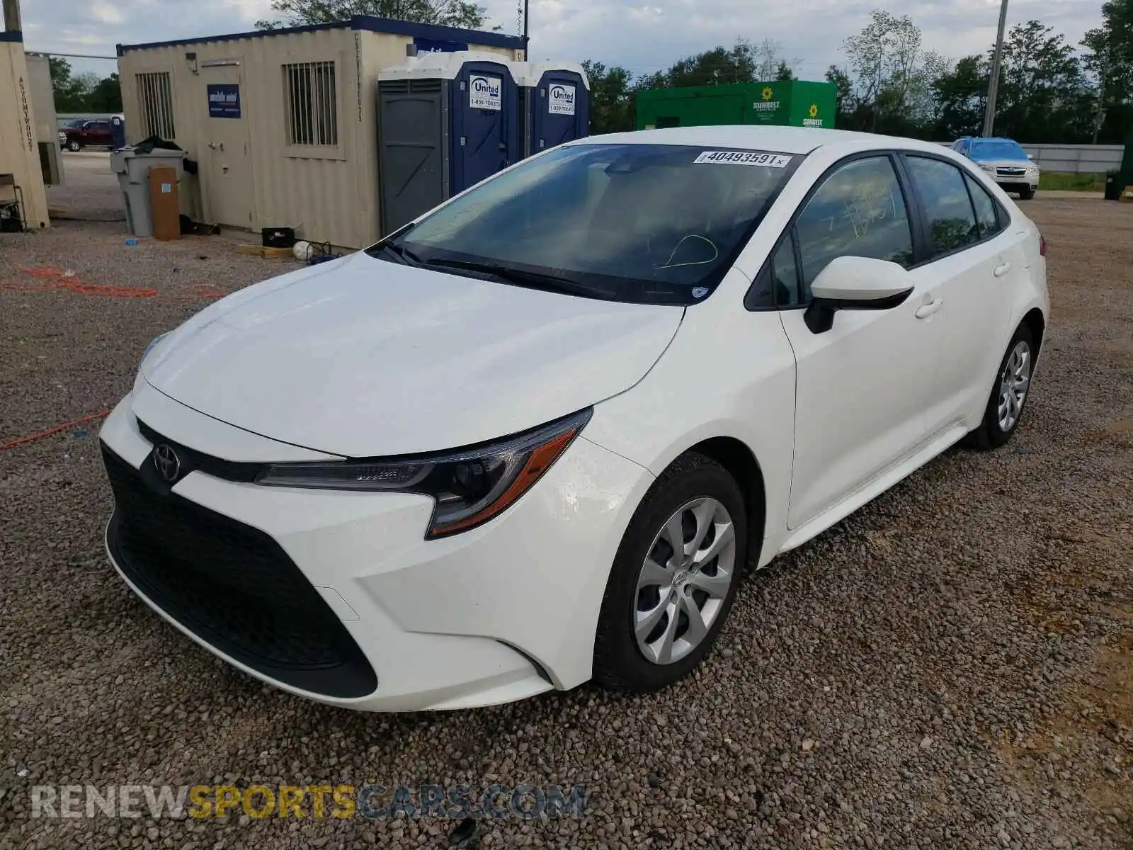 2 Photograph of a damaged car JTDEPMAE3MJ132415 TOYOTA COROLLA 2021