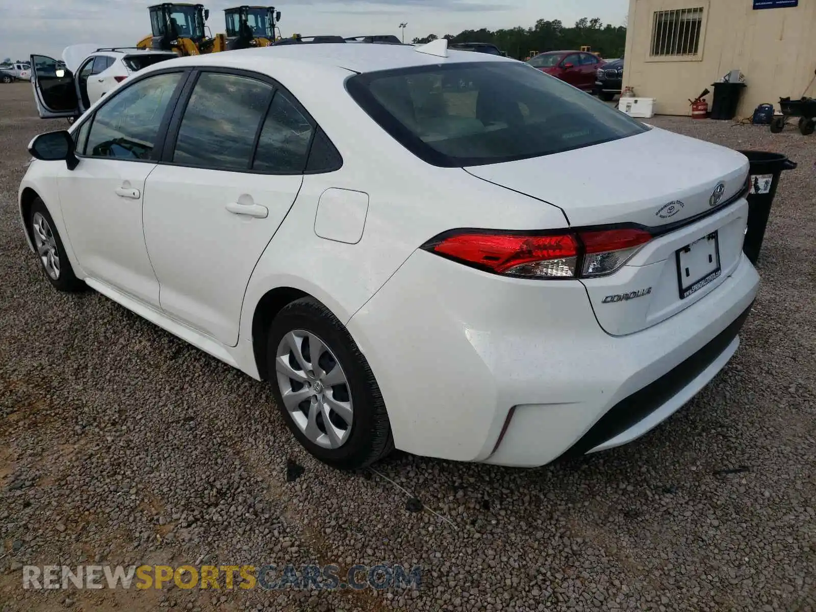 3 Photograph of a damaged car JTDEPMAE3MJ132415 TOYOTA COROLLA 2021