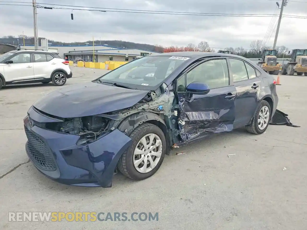 1 Photograph of a damaged car JTDEPMAE3MJ132799 TOYOTA COROLLA 2021