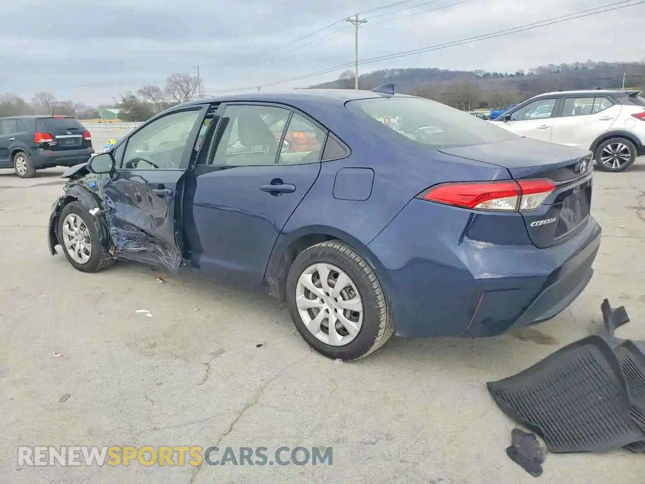 2 Photograph of a damaged car JTDEPMAE3MJ132799 TOYOTA COROLLA 2021