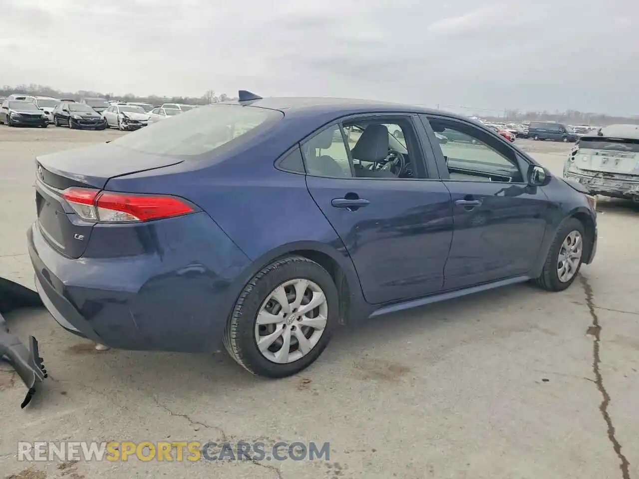 3 Photograph of a damaged car JTDEPMAE3MJ132799 TOYOTA COROLLA 2021