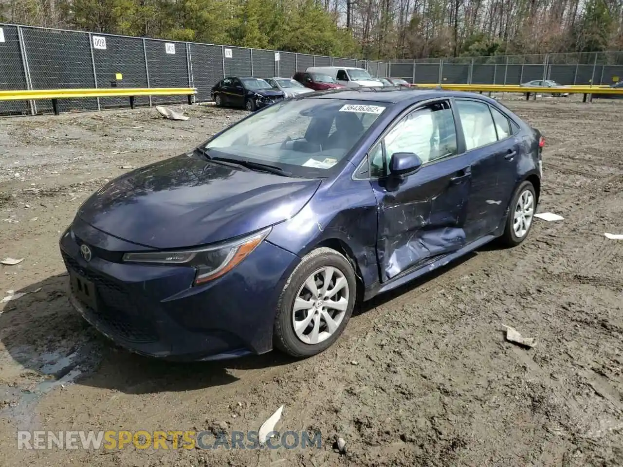 2 Photograph of a damaged car JTDEPMAE3MJ136903 TOYOTA COROLLA 2021