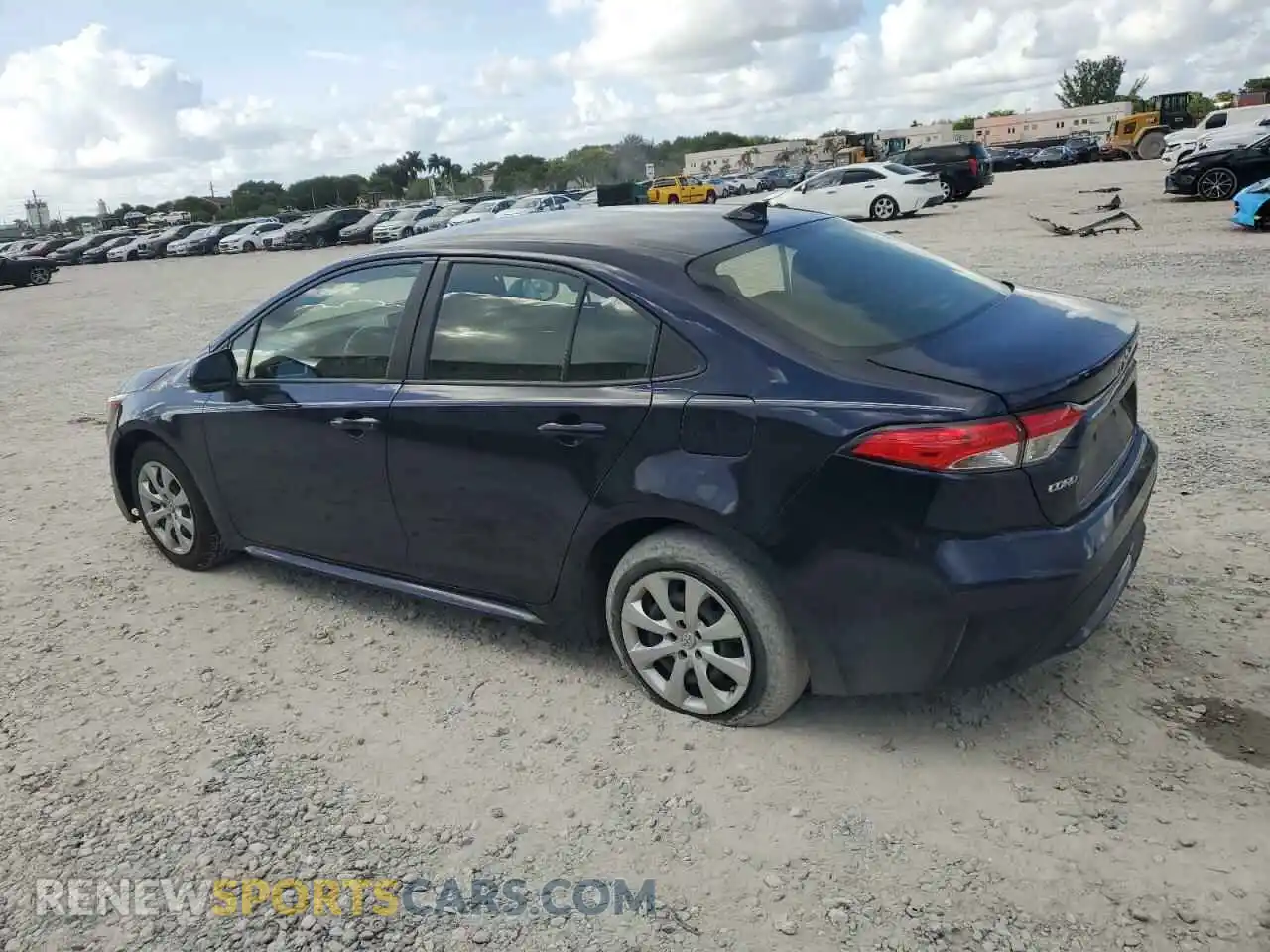 2 Photograph of a damaged car JTDEPMAE3MJ137713 TOYOTA COROLLA 2021