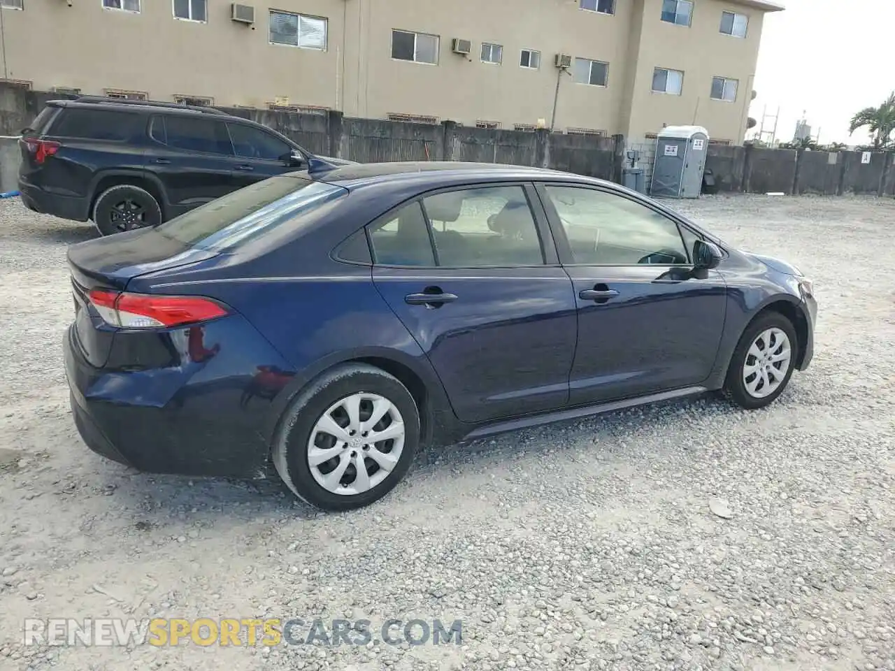 3 Photograph of a damaged car JTDEPMAE3MJ137713 TOYOTA COROLLA 2021