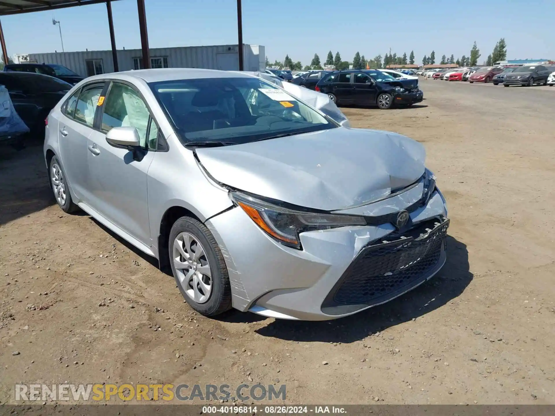 1 Фотография поврежденного автомобиля JTDEPMAE3MJ138683 TOYOTA COROLLA 2021