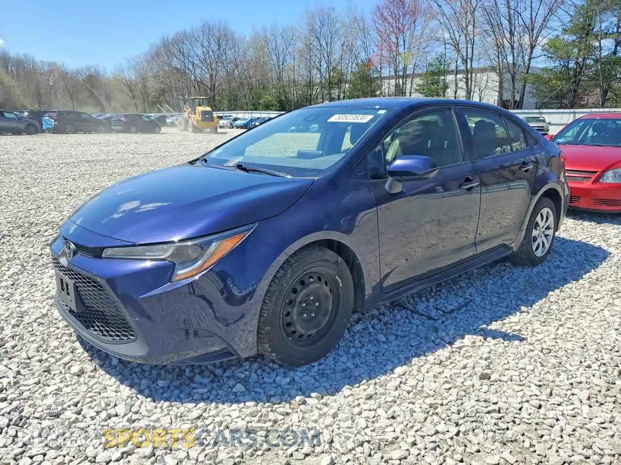 1 Photograph of a damaged car JTDEPMAE3MJ140014 TOYOTA COROLLA 2021