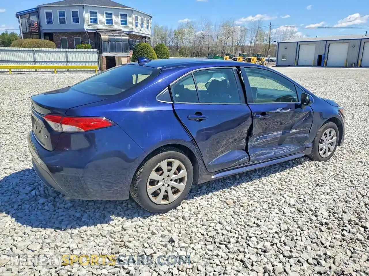 3 Photograph of a damaged car JTDEPMAE3MJ140014 TOYOTA COROLLA 2021