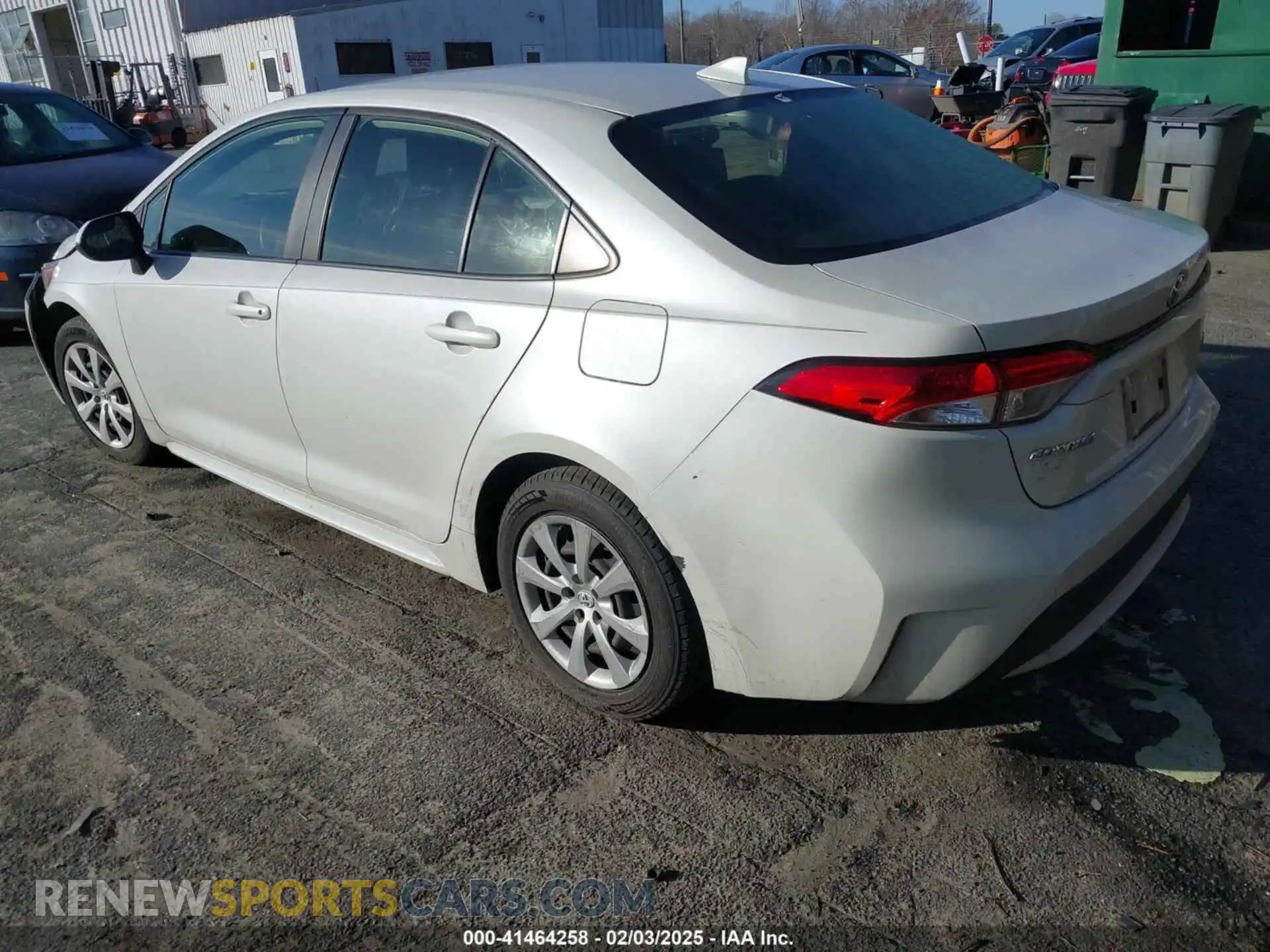 3 Photograph of a damaged car JTDEPMAE3MJ144273 TOYOTA COROLLA 2021