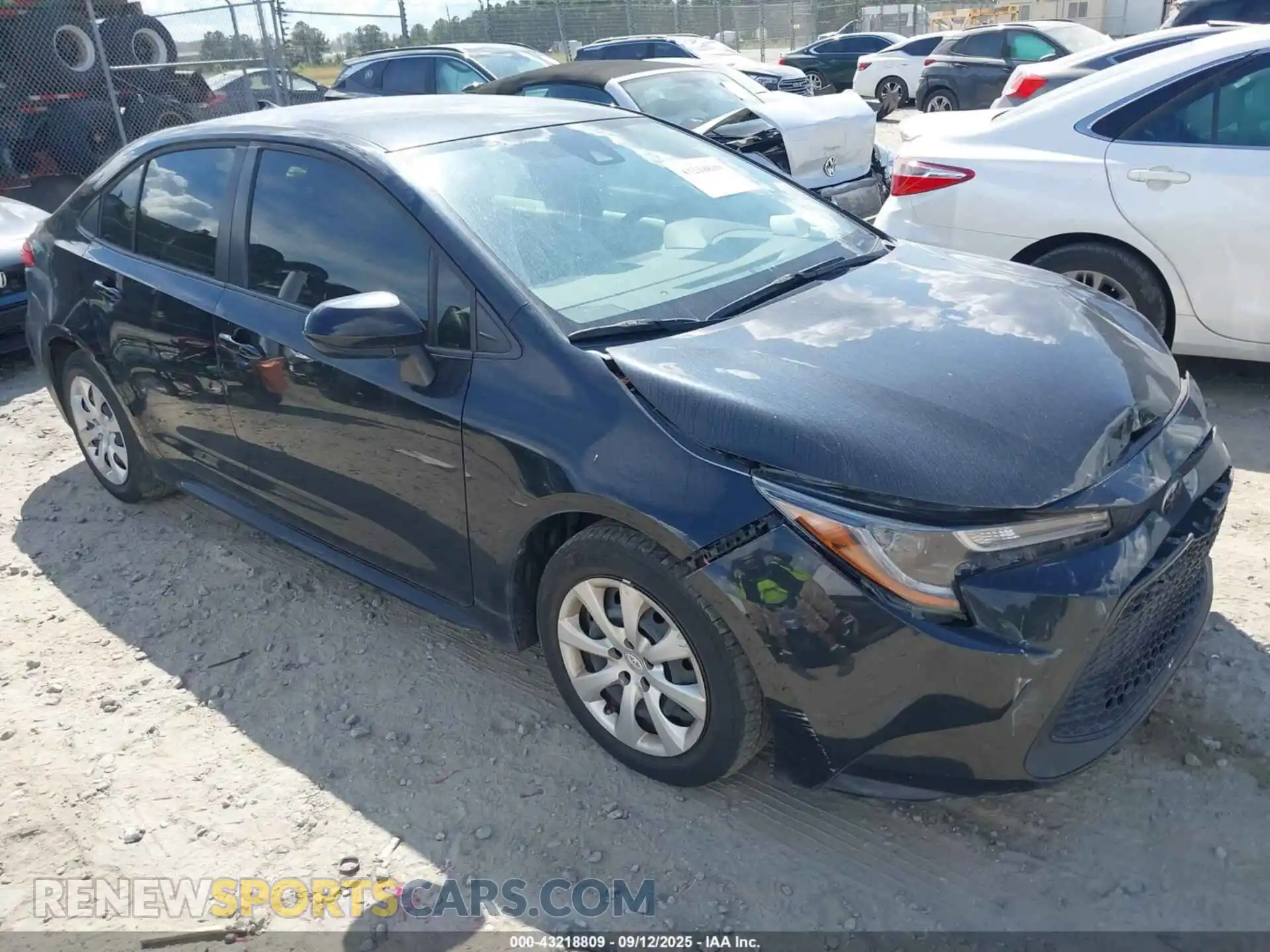 1 Photograph of a damaged car JTDEPMAE3MJ145259 TOYOTA COROLLA 2021
