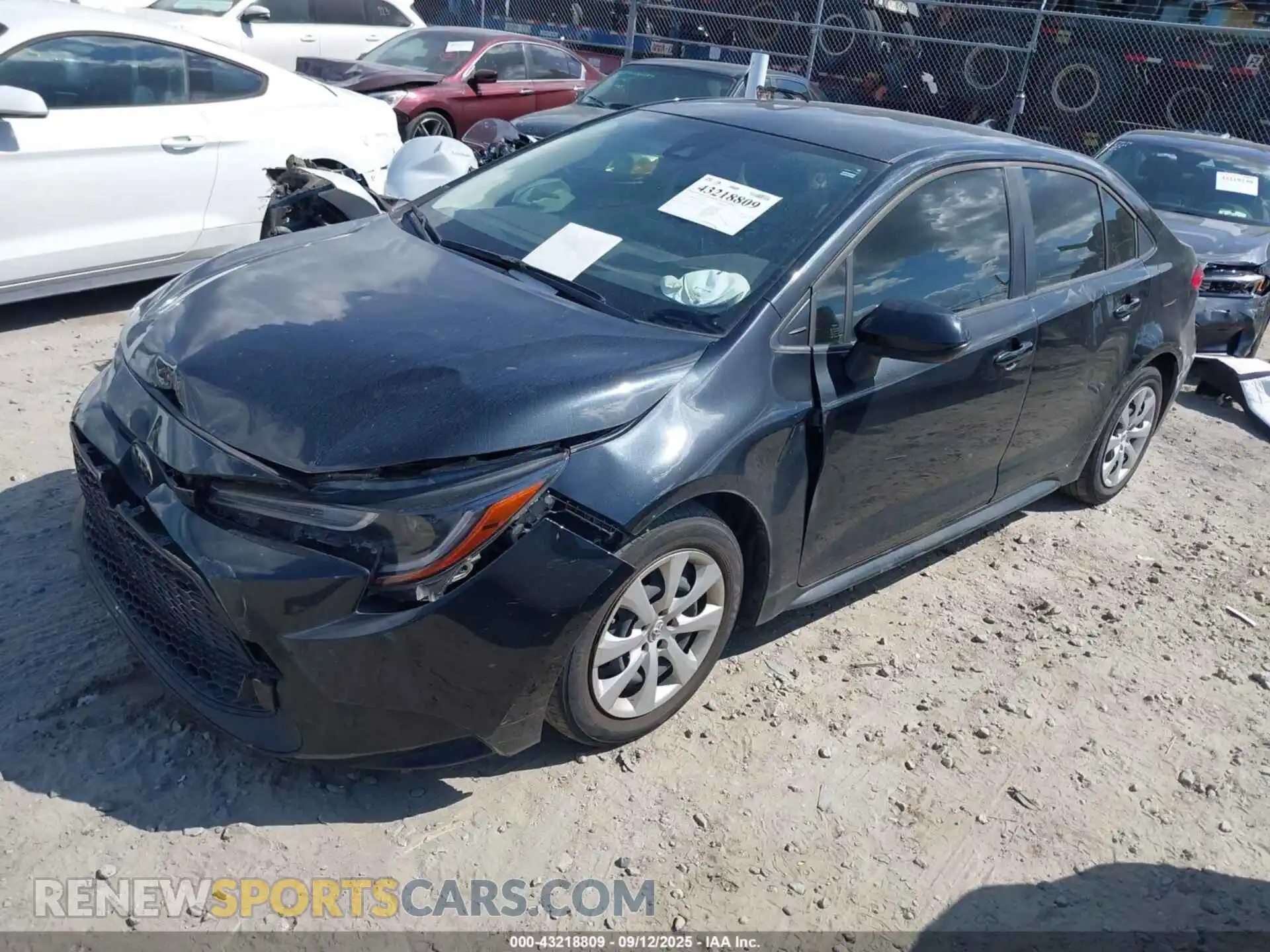 2 Photograph of a damaged car JTDEPMAE3MJ145259 TOYOTA COROLLA 2021