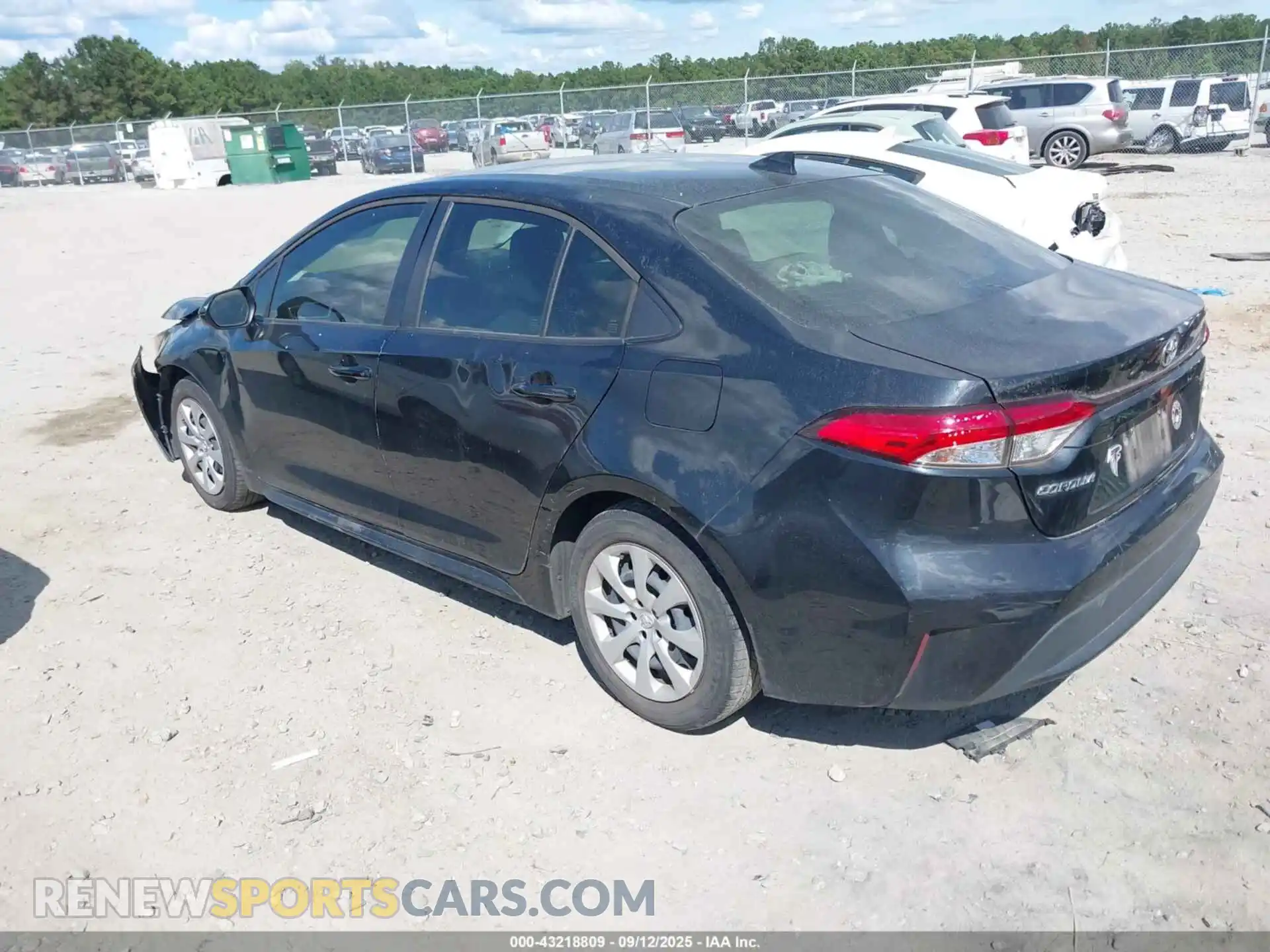 3 Photograph of a damaged car JTDEPMAE3MJ145259 TOYOTA COROLLA 2021