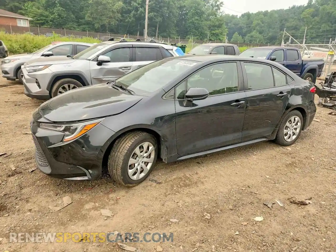 1 Photograph of a damaged car JTDEPMAE3MJ147853 TOYOTA COROLLA 2021