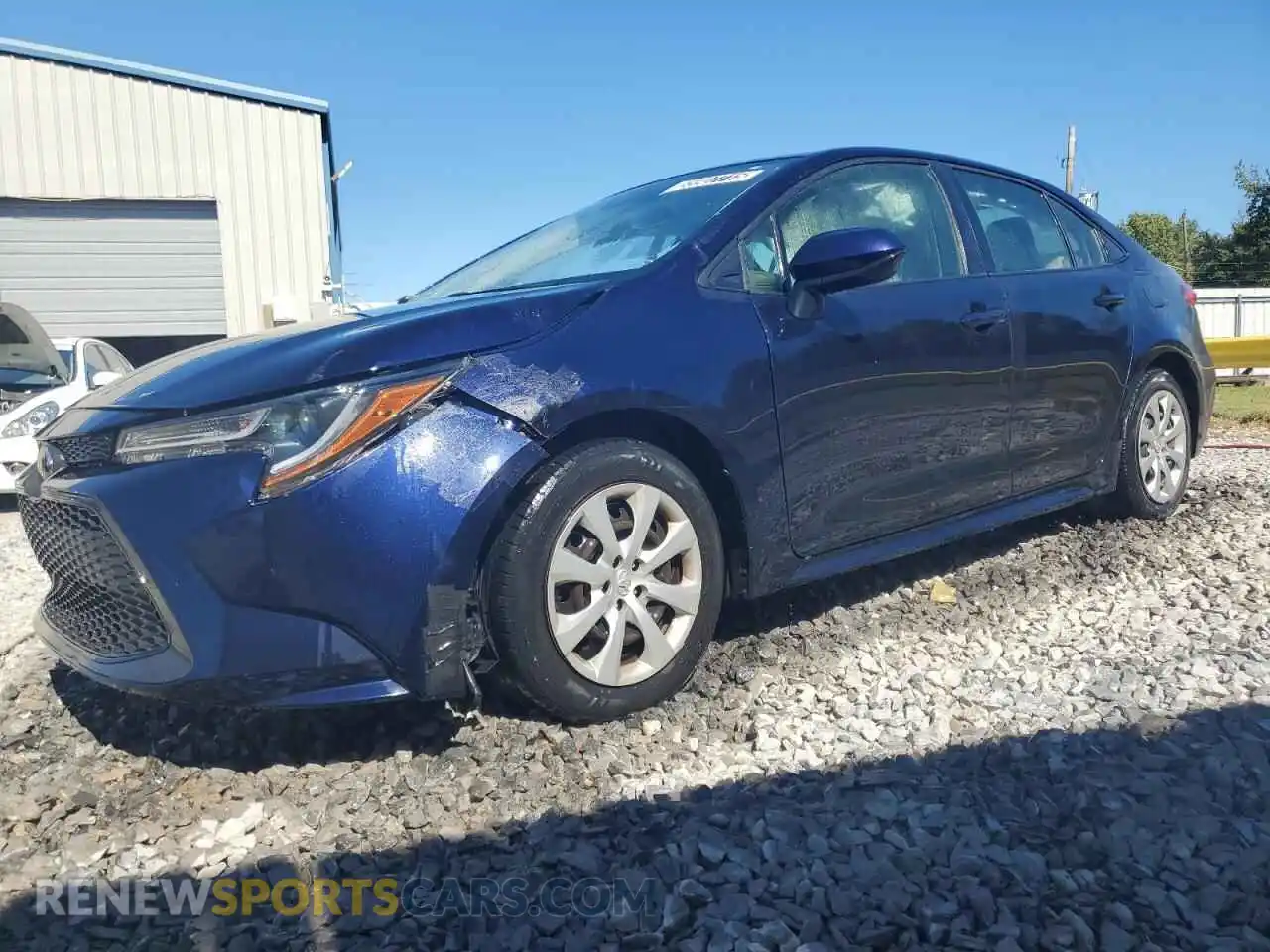 1 Photograph of a damaged car JTDEPMAE3MJ148081 TOYOTA COROLLA 2021