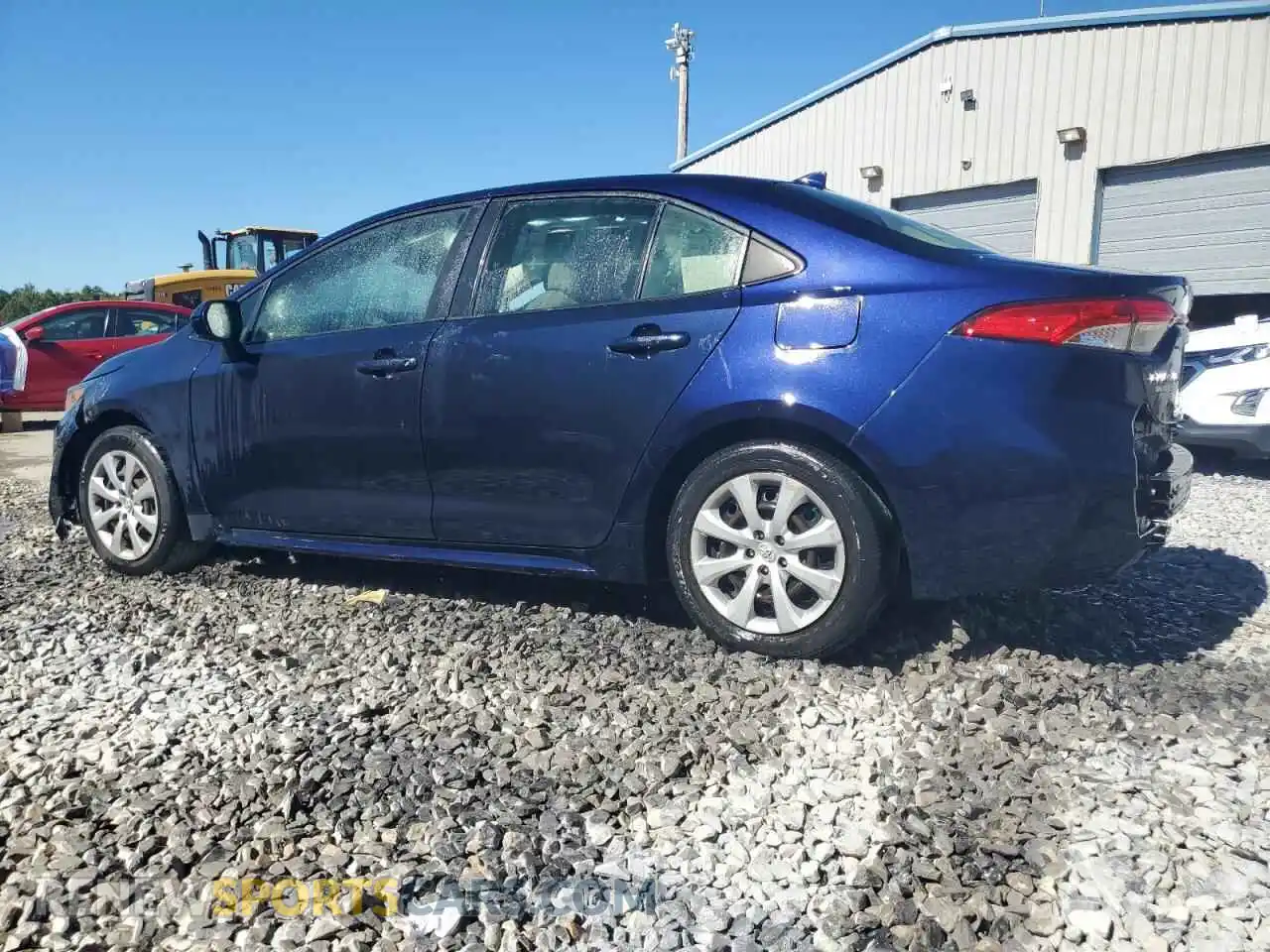 2 Photograph of a damaged car JTDEPMAE3MJ148081 TOYOTA COROLLA 2021