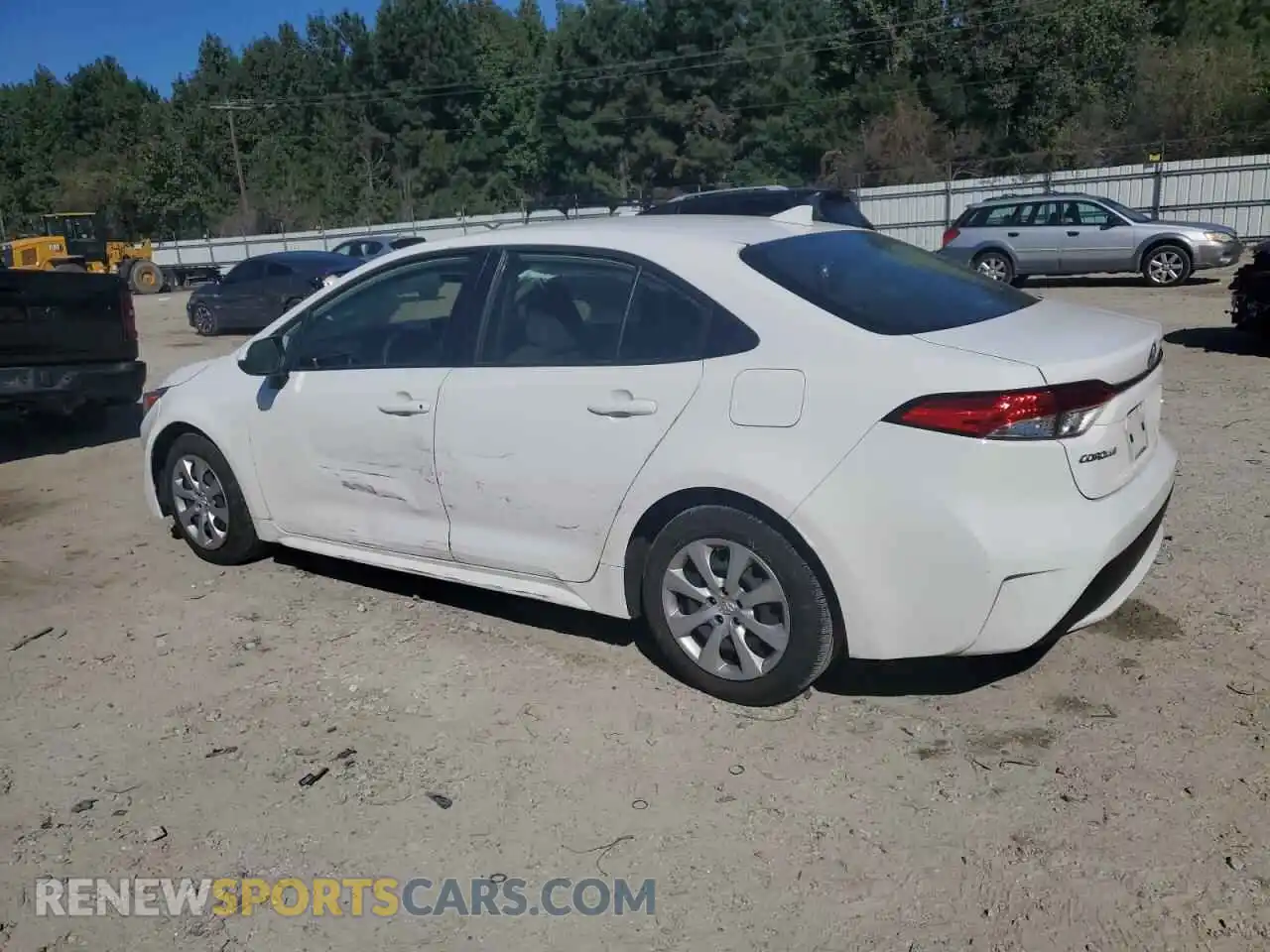 2 Photograph of a damaged car JTDEPMAE3MJ148968 TOYOTA COROLLA 2021