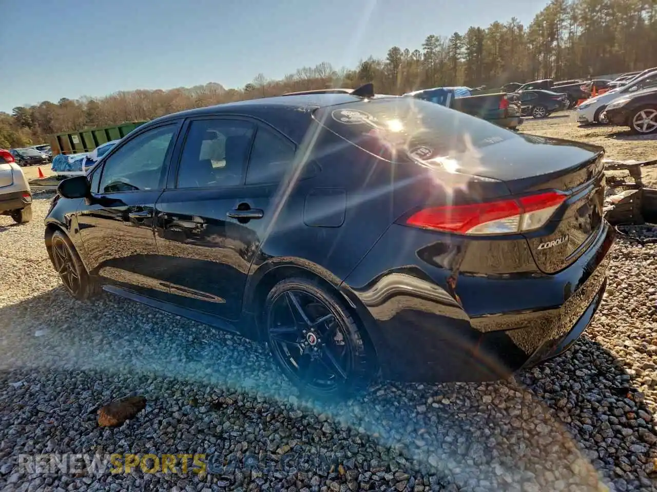 2 Photograph of a damaged car JTDEPMAE3MJ150624 TOYOTA COROLLA 2021