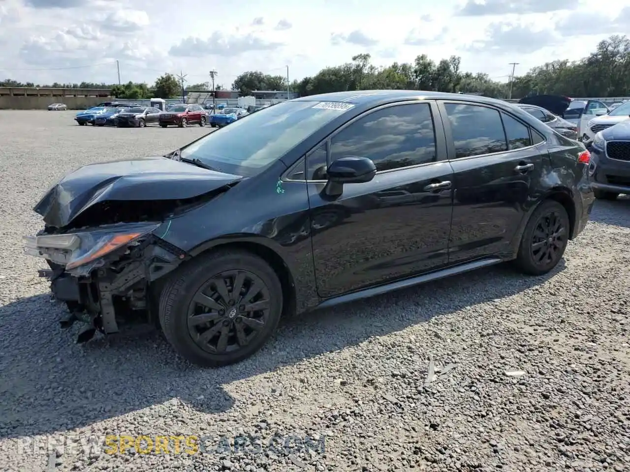 1 Photograph of a damaged car JTDEPMAE3MJ152065 TOYOTA COROLLA 2021