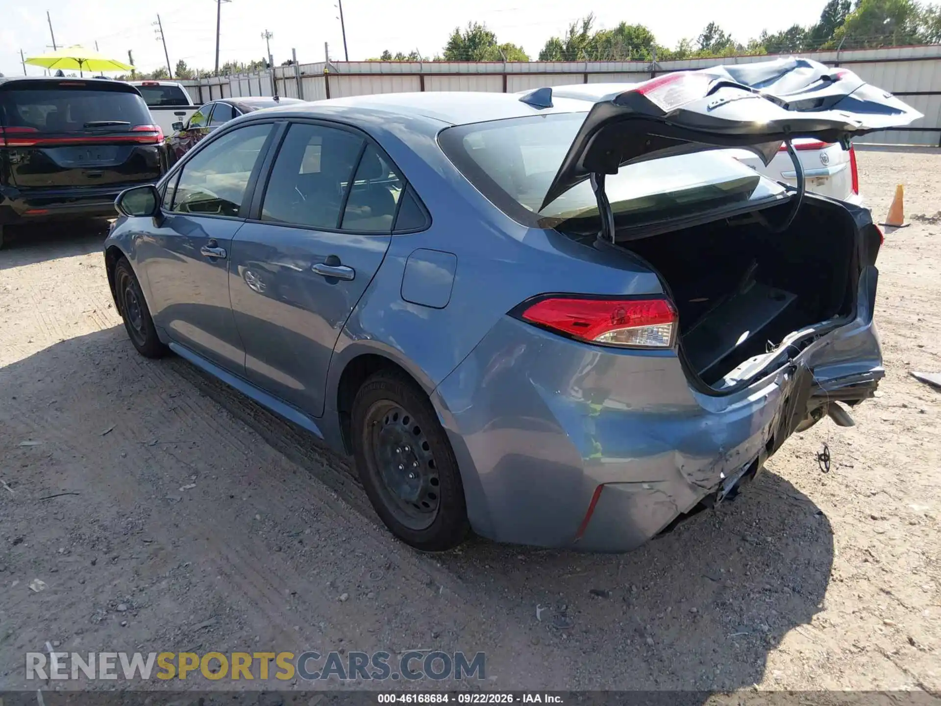 3 Фотография поврежденного автомобиля JTDEPMAE3MJ152485 TOYOTA COROLLA 2021