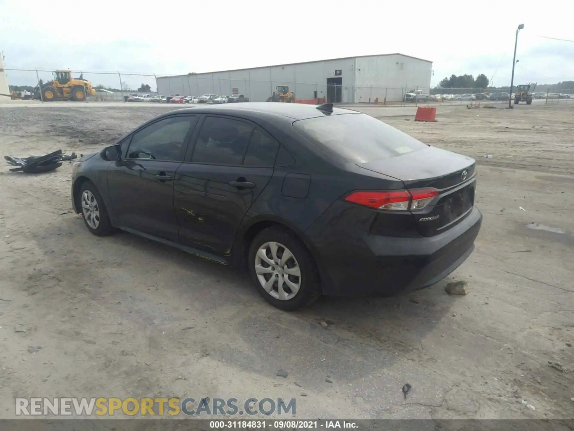 3 Photograph of a damaged car JTDEPMAE3MJ155483 TOYOTA COROLLA 2021