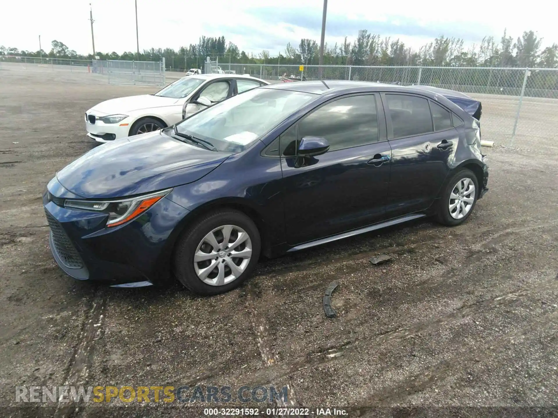 2 Photograph of a damaged car JTDEPMAE3MJ157038 TOYOTA COROLLA 2021